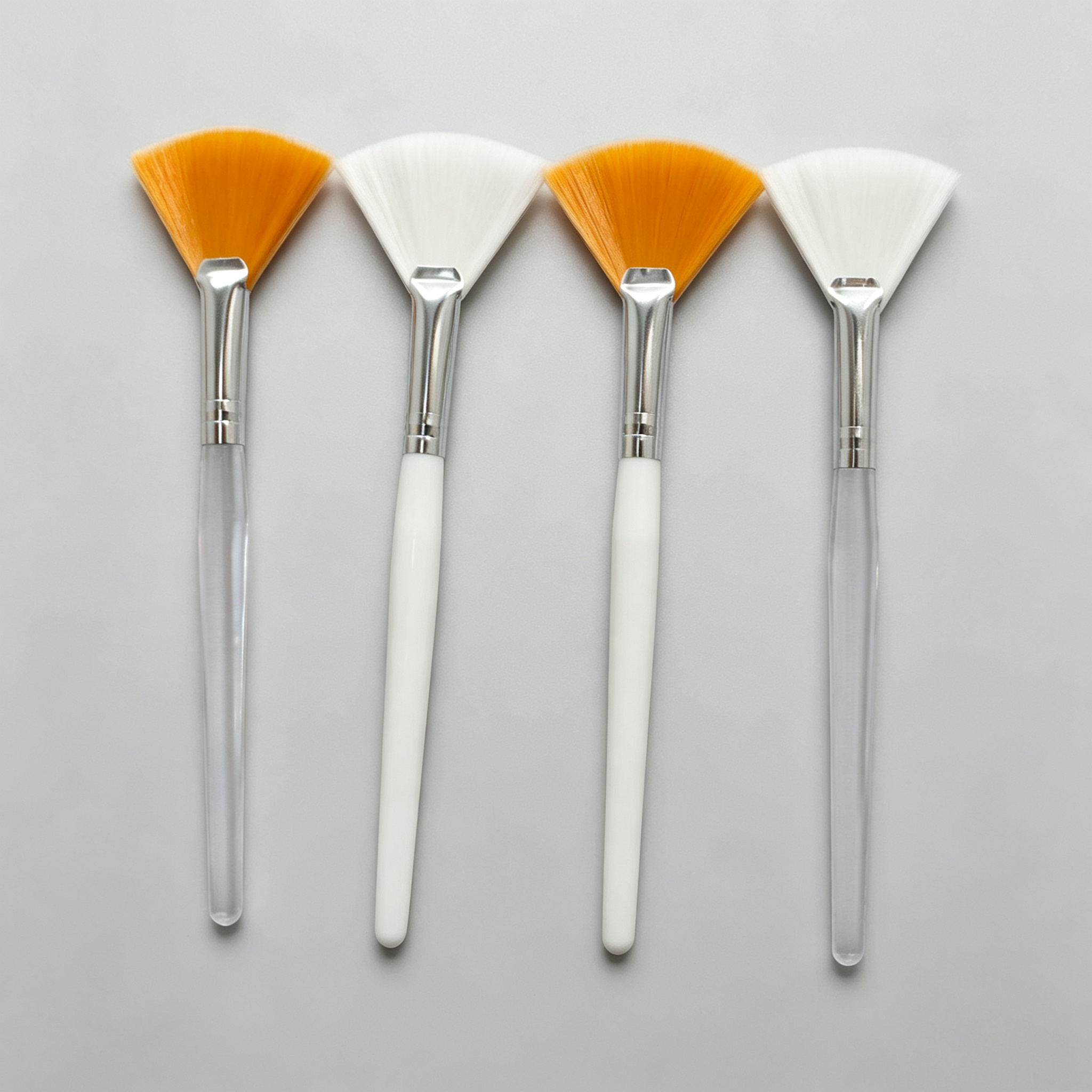 Fan-Shaped Beauty Brush – Soft Bristles for Acid Peels, Serum Application & Mask Spreading, Professional Skincare Tool