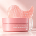 Collagen Hydrogel Eye Patches – 30-Pair Hydrating & Firming Under-Eye Masks with Caffeine & Probiotic Extract, Suitable for All Skin Types